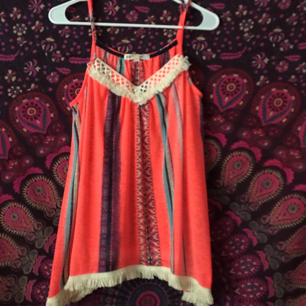 Coral Tank Top